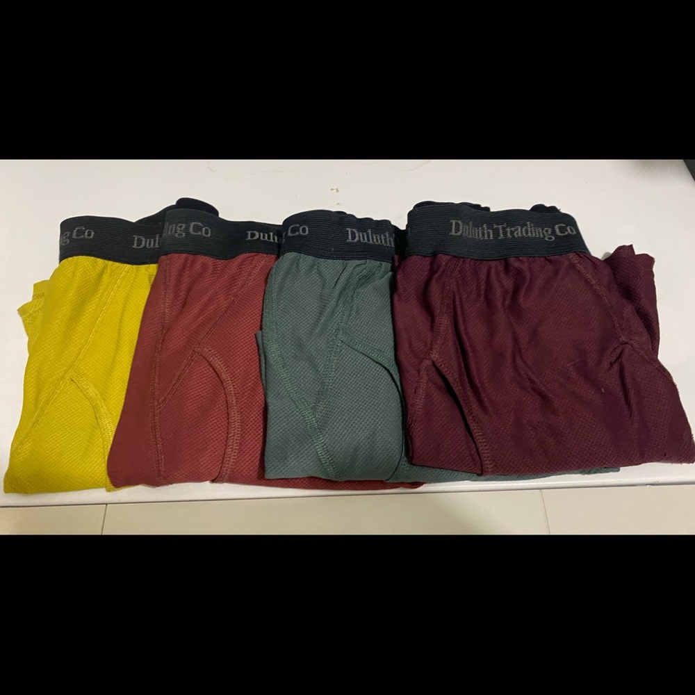 Buck Naked performance boxer briefs. Lot of 4.